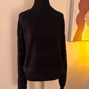 NWT cut out sweater